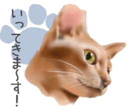 Garden of the cat sticker #10127111