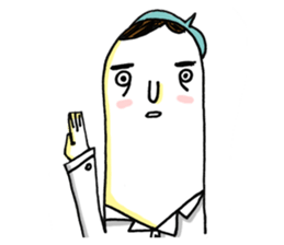 [Jiao Tao Bai] Daily life in the office. sticker #10127112