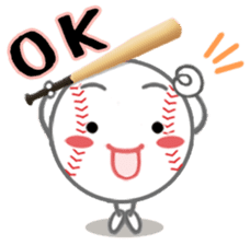 Let's enjoy baseball !! sticker #10127276