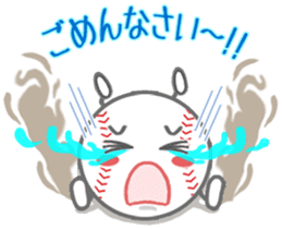 Let's enjoy baseball !! sticker #10127285