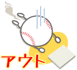 Let's enjoy baseball !! sticker #10127297