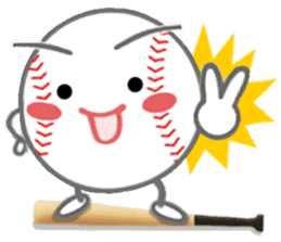 Let's enjoy baseball !! sticker #10127304