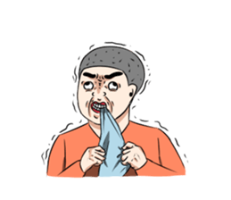 Funny man,Mr.Suzuki sticker #10127485