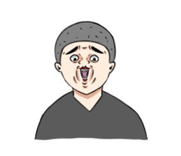 Funny man,Mr.Suzuki sticker #10127491