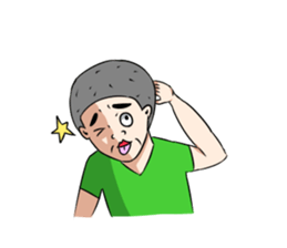 Funny man,Mr.Suzuki sticker #10127506