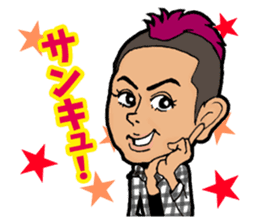 Laugh & be fat! BUTA NI SHINJYU sticker #10128000