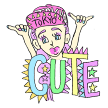 TOKYO GIRL sticker #10128237