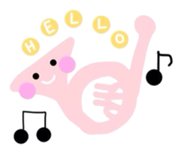 HORN-chan sticker sticker #10128681