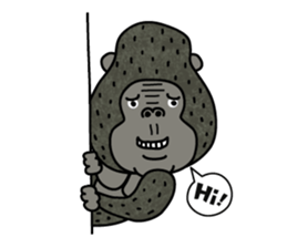 I'm Gorilla! sticker #10128760