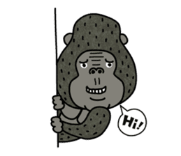 I'm Gorilla! sticker #10128760