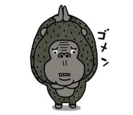 I'm Gorilla! sticker #10128772