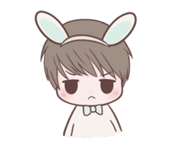 Bunny & Bearby Eng Ver. sticker #10129360