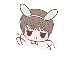 Bunny & Bearby Eng Ver. sticker #10129363