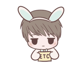 Bunny & Bearby Eng Ver. sticker #10129369