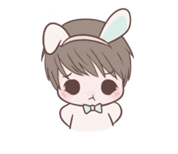 Bunny & Bearby Eng Ver. sticker #10129370