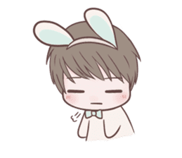 Bunny & Bearby Eng Ver. sticker #10129374