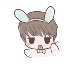 Bunny & Bearby Eng Ver. sticker #10129376