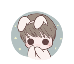 Bunny & Bearby Eng Ver. sticker #10129382