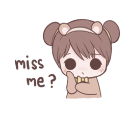 Bunny & Bearby Eng Ver. sticker #10129383