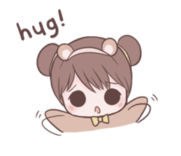 Bunny & Bearby Eng Ver. sticker #10129385