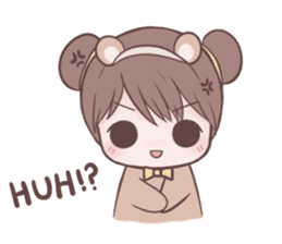 Bunny & Bearby Eng Ver. sticker #10129390