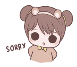 Bunny & Bearby Eng Ver. sticker #10129391