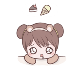 Bunny & Bearby Eng Ver. sticker #10129392