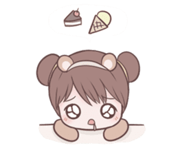 Bunny & Bearby Eng Ver. sticker #10129392