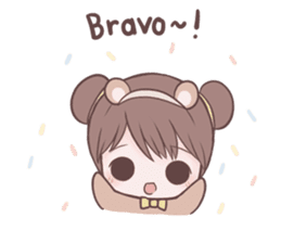 Bunny & Bearby Eng Ver. sticker #10129397