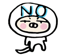 crazy cat akiko sticker #10129529