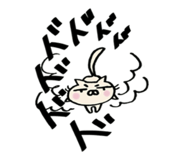 crazy cat akiko sticker #10129544