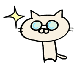 crazy cat2 sticker #10129760