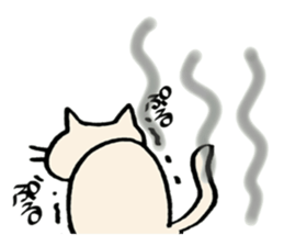 crazy cat2 sticker #10129790