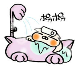 crazy cat2 sticker #10129797