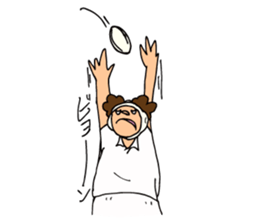 Daily sticker of Afro -kun 3rd edition. sticker #10129966