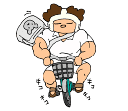 Daily sticker of Afro -kun 3rd edition. sticker #10129979