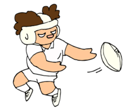 Daily sticker of Afro -kun 3rd edition. sticker #10129987