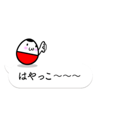 KOBOSHI on the balloon sticker #10130006