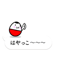 KOBOSHI on the balloon sticker #10130006