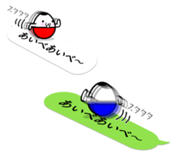 KOBOSHI on the balloon sticker #10130028