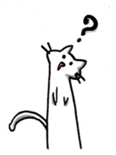 Cat was hungry! sticker #10130254