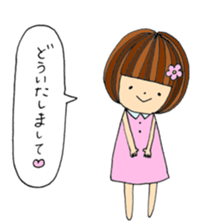 Slowly girl sticker #10130366