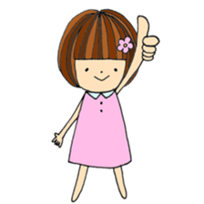 Slowly girl sticker #10130374