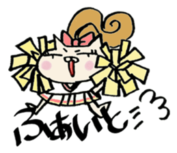 crazy cat3 sticker #10130470