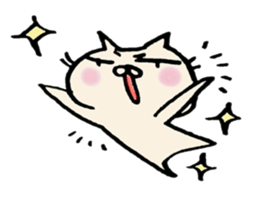 crazy cat3 sticker #10130471