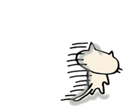 crazy cat3 sticker #10130476