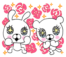 Bear to any time2 & rabbit sticker #10130529