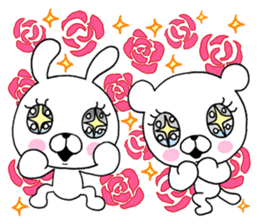 Bear to any time2 & rabbit sticker #10130529