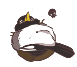 Proud Starling sticker #10130691