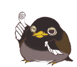 Proud Starling sticker #10130696